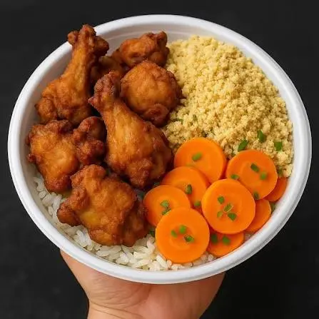  Frango passarinho crocante